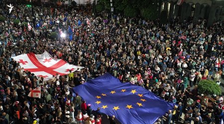 Thousands rally in Tbilisi as opposition urges unity