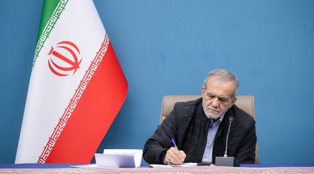 Iranian President Pezeşkian arrives in Azerbaijan for ECO summit