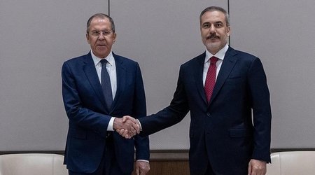 Hakan Fidan Sergey Lavrovla görüşüb