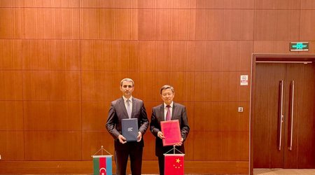 ADY “Çin Dəmir Yolları” ilə Anlaşma Memorandumu imzalayıb