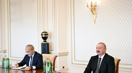 Алиев обсудил с министром экономики Грузии стратегические проекты
