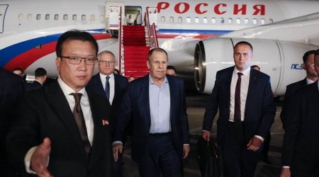 Лавров в Северной Корее