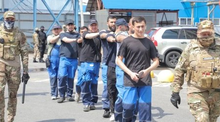 Облава на мигрантов в Подмосковье