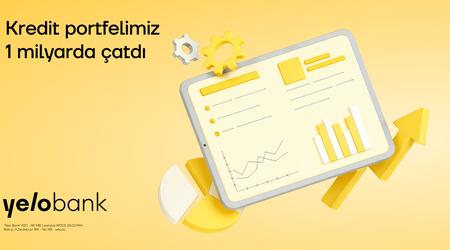 YeloBank sets a new record: loan portfolio reaches 1 billion manat!