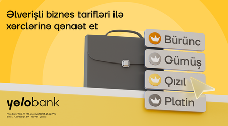 Yelo Bank offers advantageous tariff packages for entrepreneurs