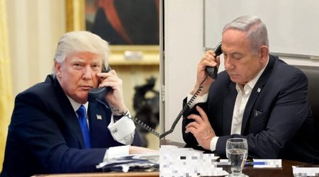 Tramp və Netanyahu arasında telefon danışığı olub