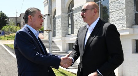 Ильхам Алиев поделился публикацией в связи с визитом Гурбангулы Бердымухамедова в Азербайджан
