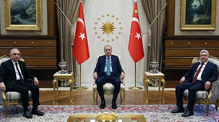 Ərdoğan Kamran Əliyevi qəbul edib