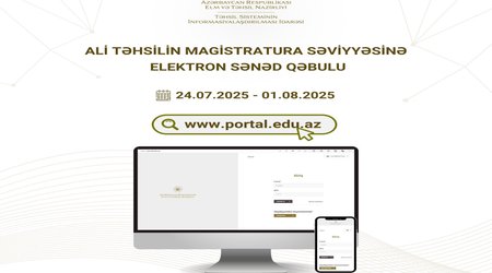Magistraturaya elektron sənəd qəbuluna başlanılır