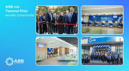 ABB-nin Yasamal filialı əvvəlki ünvanındafəaliyyətini bərpa etdi!