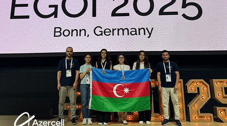 Success of Azercell-supported Azerbaijani team at the European Girls’ Olympiad in Informatics