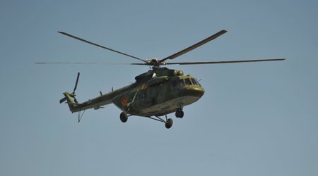 В Казахстане пропал военный вертолет с тремя членами экипажа