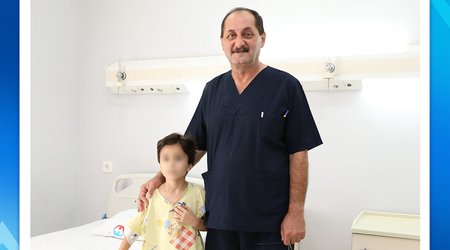 "Saç yeyən uşaq" əməliyyat olunub