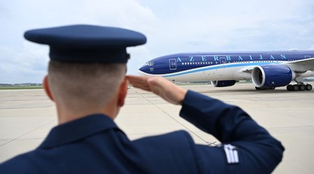 Aliyev arrives in Washington at Trump’s invitation