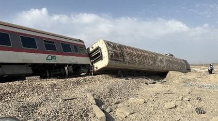 İranda reysdən çıxan qatarda 30 nəfər xəsarət alıb