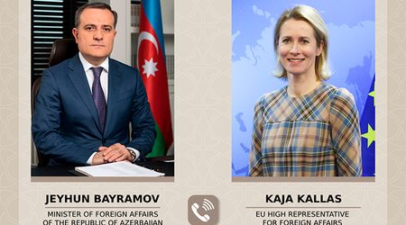 Kaya Kallasla Ceyhin Bayramov arasında telefon danışığı olub