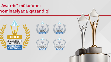 Kapital Bank 5 nominasiyada nüfuzlu “Stevie Awards” mükafatına layiq görüldü