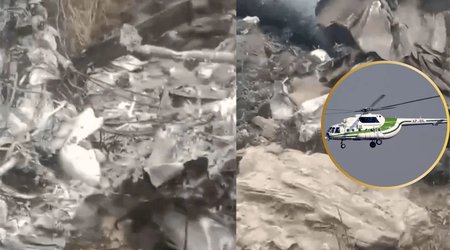 В Пакистане разбился вертолет, погиб весь экипаж