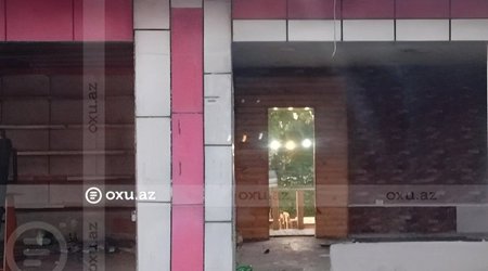 Sumqayıt-Saray körpüsü yaxınlığında obyektlər sökülür - Video