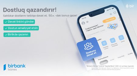 Earn with friends at Birbank Biznes