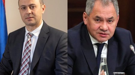 Григорян и Шойгу обсудили мир на Южном Кавказе