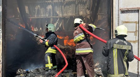 "Sədərək" ticarət mərkəzində yanğın zamanı 12 nəfər tüstüdən zəhərlənib- Video - Yenilənib