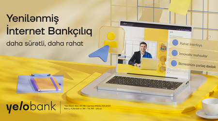 İlk dəfə: reysqabağı yoxlama ödənişləri Yelo Bank-da!