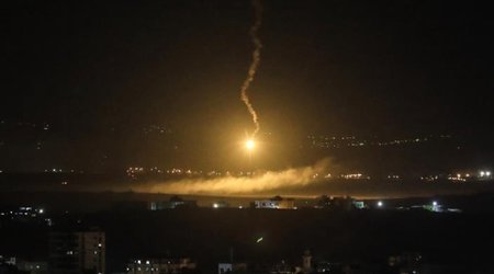 Израиль бьет по сирийским войскам под Дамаском