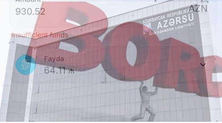 Qapını açmayan vətəndaşa 930 manat su borcu yazılıb/Yenilənib