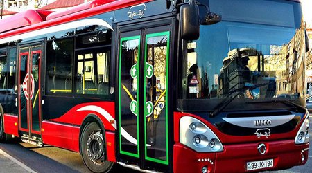 Bu marşrut avtobusları yenilənir