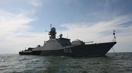 Масштабные учения русских на Каспии