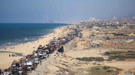 Израиль начал наступление на город Газу после недель ударов