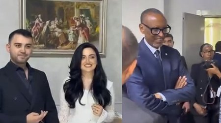 Ruanda Prezidenti Bakıda nikaha qatıldı - Video