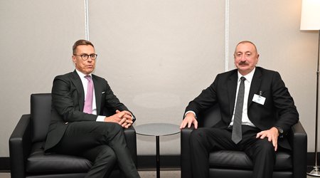 Prezident ABŞ-də görüşlər keçirib - Yenilənib