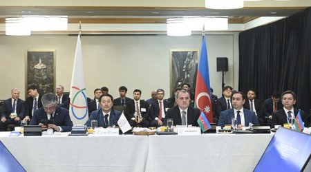 Ceyhun Bayramovun sədrliyi ilə AQEM Xarici İşlər Nazirləri Şurasının qeyri-rəsmi iclası keçirilib