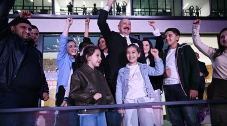 İlham Əliyev III MDB Oyunlarının açılış mərasimindən paylaşım edib