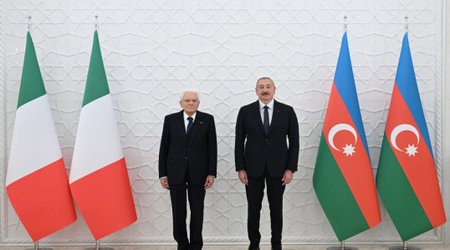 Azərbaycan və İtaliya prezidentləri mətbuata bəyanatlarla çıxış ediblər - Yenilənib