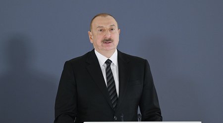 Əliyev və xanımı İtaliya-Azərbaycan universitetinin açılışında iştirak edib
