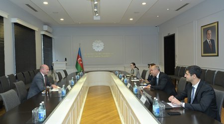 Nazir QS reytinq agentliyinin regional direktoru ilə görüşüb