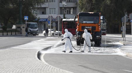 Bakıda növbəti təmizlik işləri aparılıb