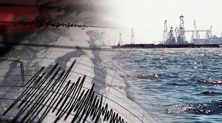 В Каспийском море произошло землетрясение