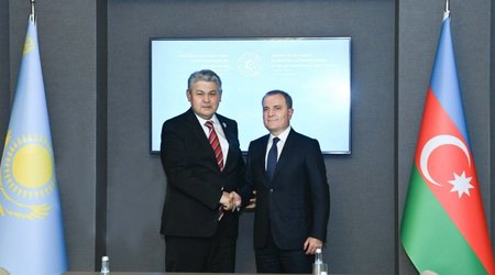 Главы МИД Азербайджана и Казахстана обсудили укрепление стратегического партнёрства