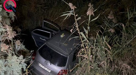 Kürdəmirdə maşın kanala düşüb, yaralılar var