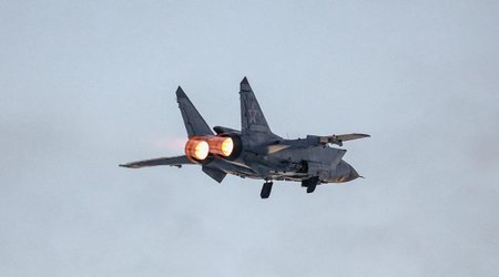Разбился российский истребитель