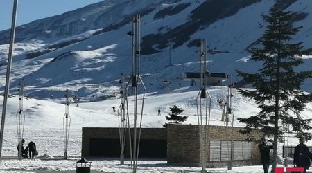 Şahdağ və Gədəbəyə qar yağıb -FAKTİKİ HAVA