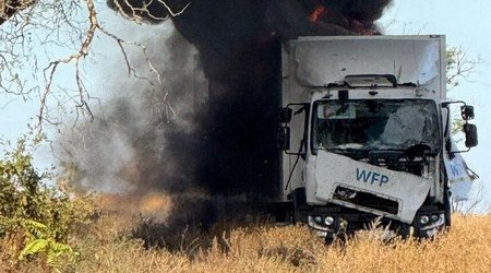 Россия обстреляла грузовики ООН с гуманитарной помощью в Херсонской области
