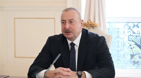 Prezident İlham Əliyev ATƏT sədrini qəbul edib