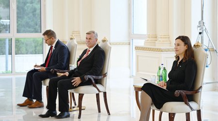 Prezident İlham Əliyev Aİ-nin yeni səfirinin etimadnaməsini qəbul edib