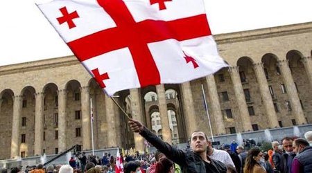 В Грузии задержаны 14 участников вчерашнего митинга в Тбилиси