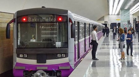 Bakı metrosunda bənövşəyi xətt üzrə stansiyalarda interval azaldılır